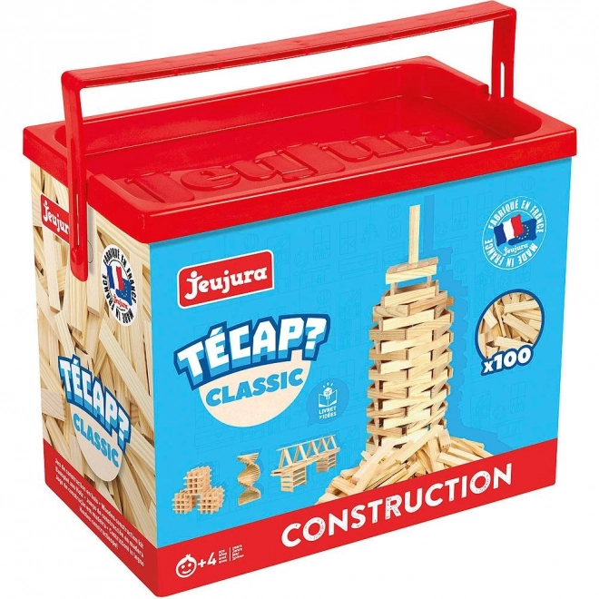 Jeujura Holzbaukasten Técap Klassik 100 Teile