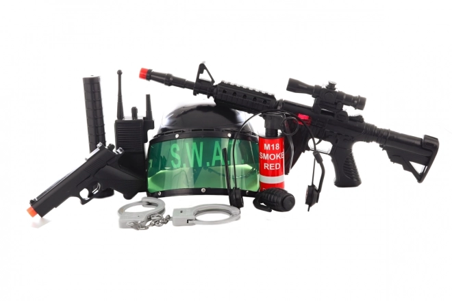 Polizei Spielset mit Helm