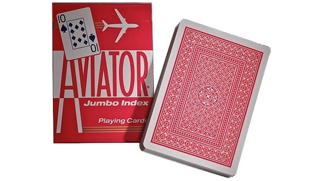 Aviator Spielkarten Jumbo Index