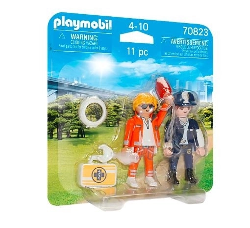 Playmobil Duo Pack Notfallarzt und Polizistin