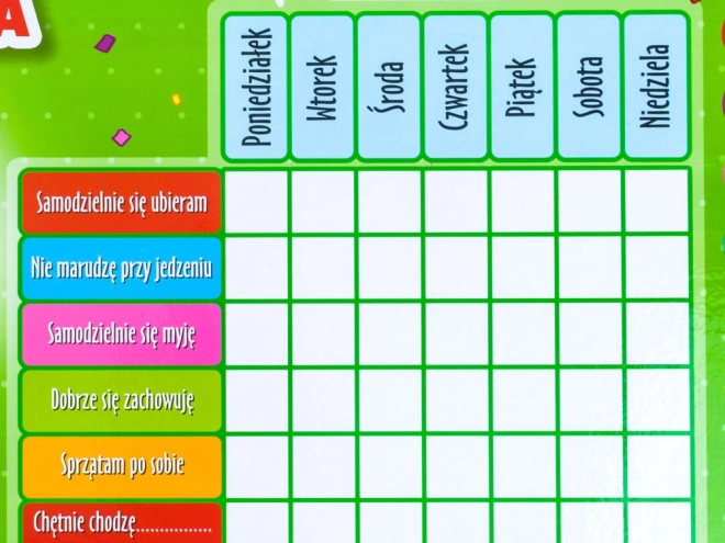 Tafel für gutes Benehmen von Multigra