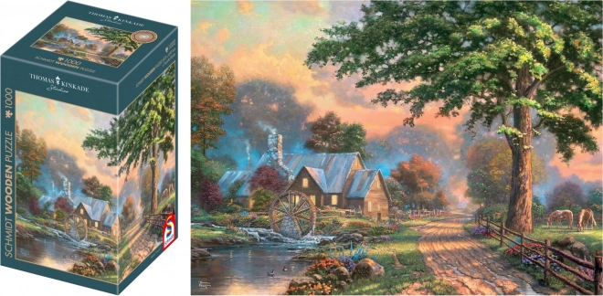 Schmidt Holzpuzzle Einfachere Zeiten II 1000 Teile