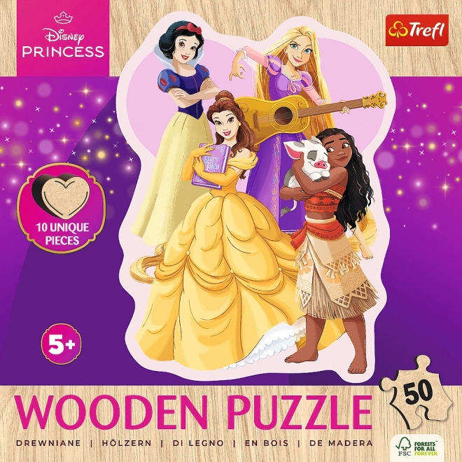 Holzpuzzle Disney: Schöne Prinzessinnen