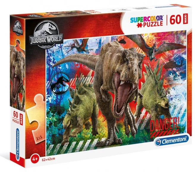 Maxi Puzzle Jurassic World 60 Teile