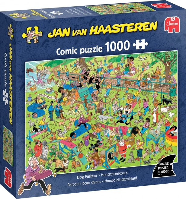 Das Puzzle Jan van Haasteren Hundewiese 1000 Teile