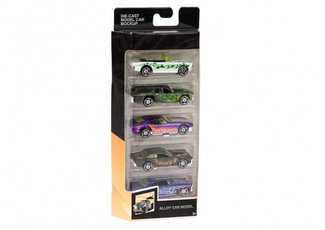Metall-Spielzeugautos Set - 5 Stück