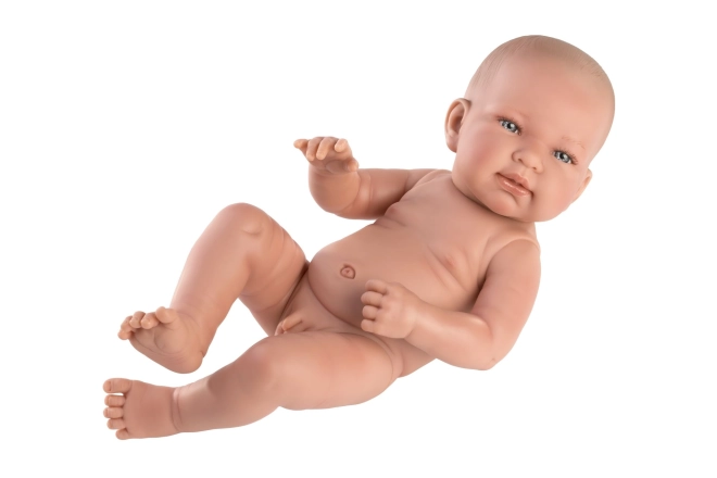 Neugeborenes Babyjunge - Realistische Puppe mit Vollvinylkörper - 40 cm