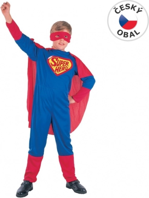 Superheld-Kostüm für Kinder, 110-120 cm