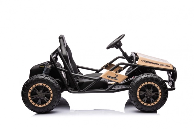 Elektroauto Buggy Kinder 24V Khaki