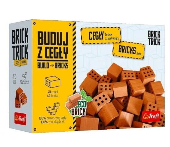 Trefl Brick Trick Ergänzungsset Kleine Ziegelsteine