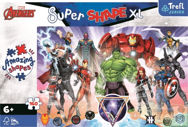 Puzzel Super Shape XL Avengers 160 Teile