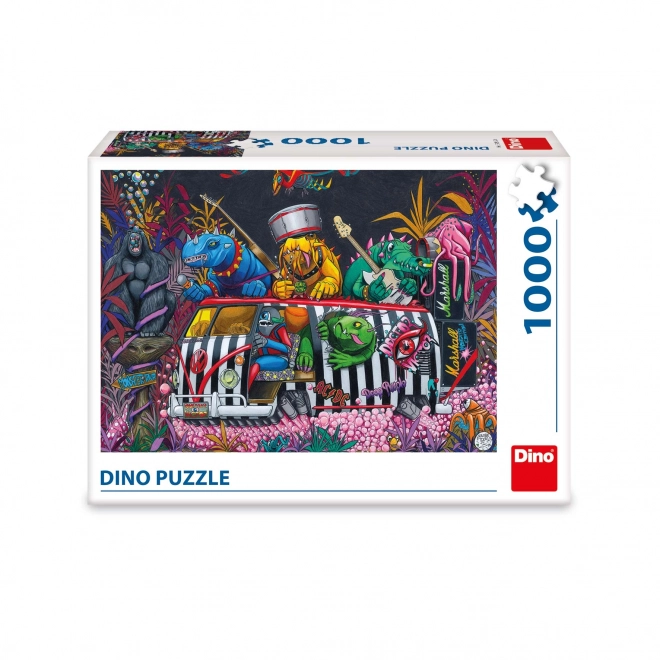 Puzzlespiel Monster Abenteuer 1000-teilig