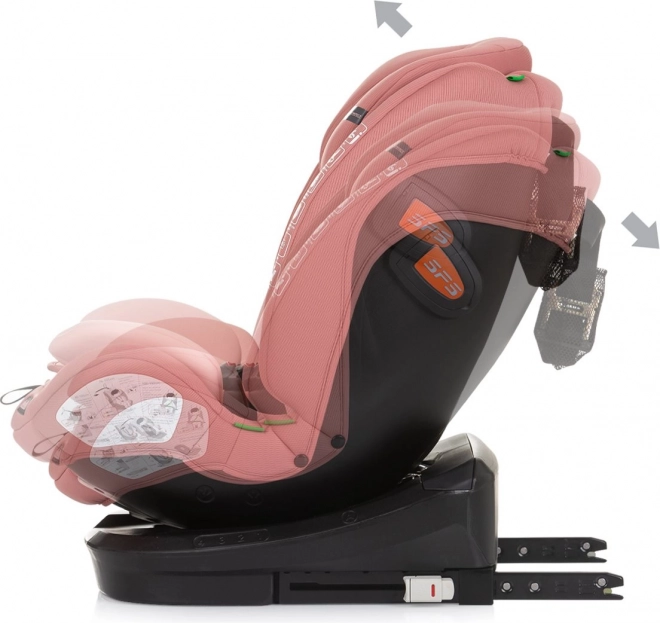 Chipolino Autokindersitz Volare i-Size 360 Flamingo