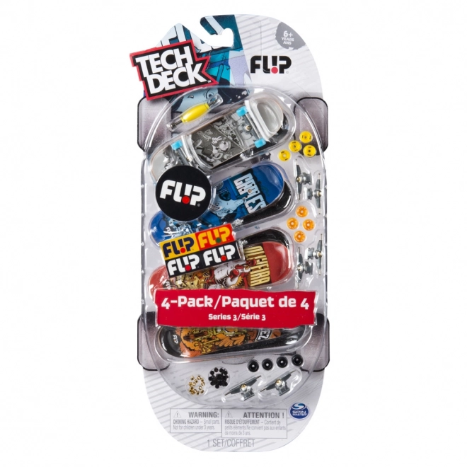 Tech Deck Fingerboard Set 4er-Pack