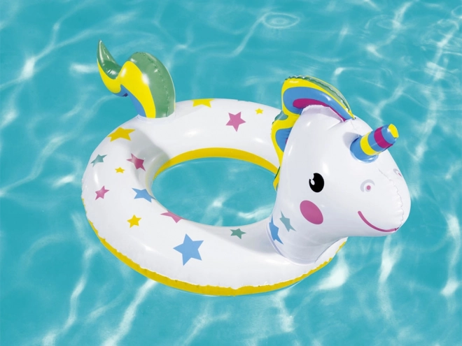 Unicorn Schwimmring für Kinder – weiß