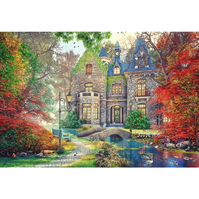 Herbstlicher Landsitz 1500 Teile Puzzle