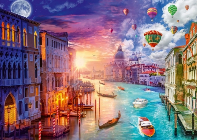 Schmidt Puzzle Tag und Nacht: Venedig 1000 Teile