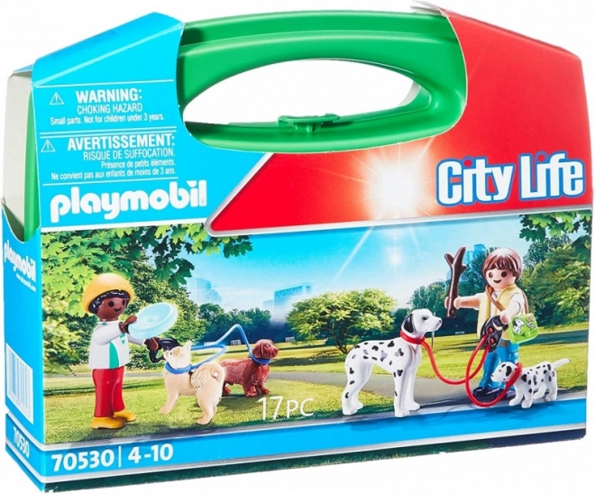 Playmobil City Life Spaziergang mit Hunden Spielset