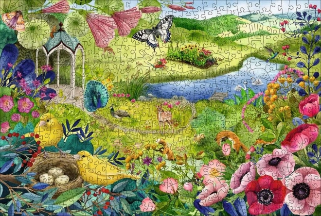 Ravensburger Dřevěnes Puzzle Wildgarten 500 Teile