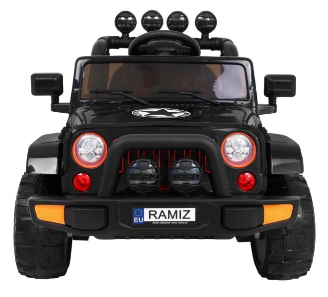 Geländewagen Full Time 4WD für Kinder mit 4x4 Antrieb, Fernbedienung und LED Audio