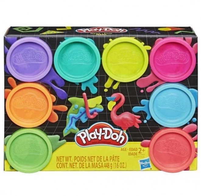 Play-Doh Neonset Knete 8er-Pack