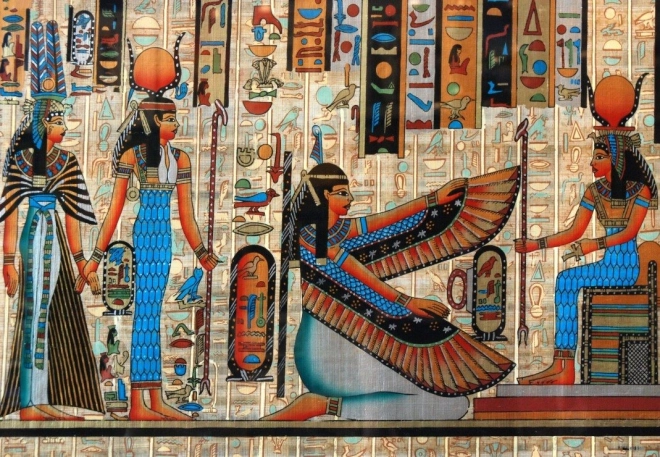 Puzzle Papyrus und Hieroglyphen 1000 Teile