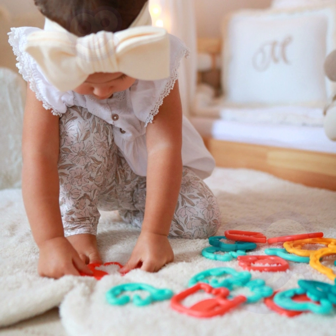 Woopie bunte Tieranhänger Spielzeug für Babys