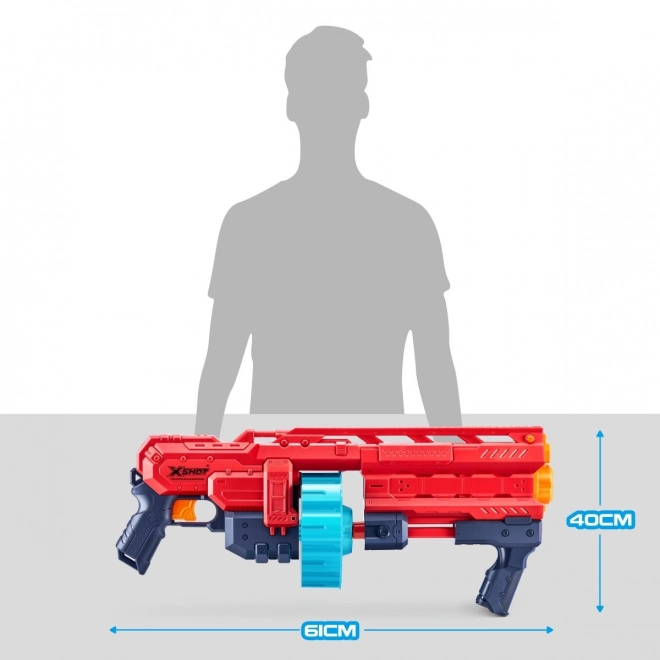 X-Shot Excel Fortress Blaster mit 48 Pfeilen