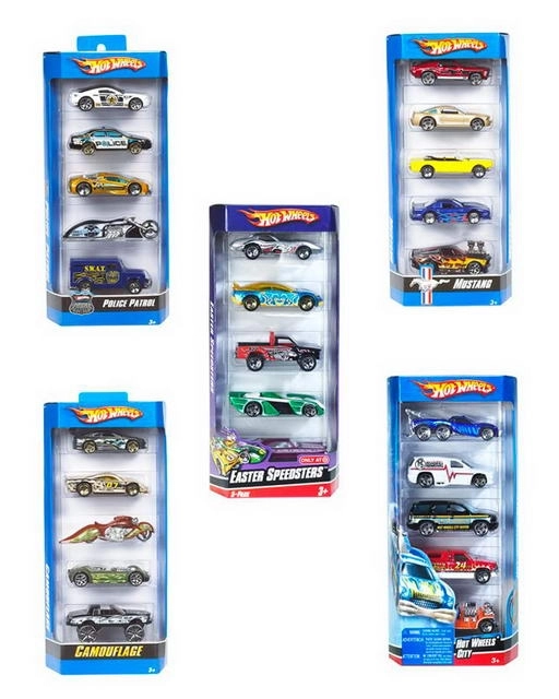 Hot Wheels 5er-Pack Spielzeugautos