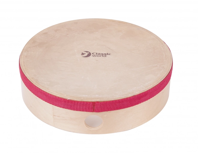 Tamburin Holz und Naturmembran Kinderinstrument