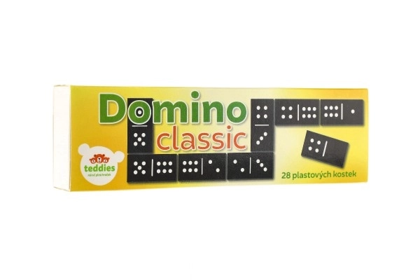 Klassisches Domino aus Kunststoff