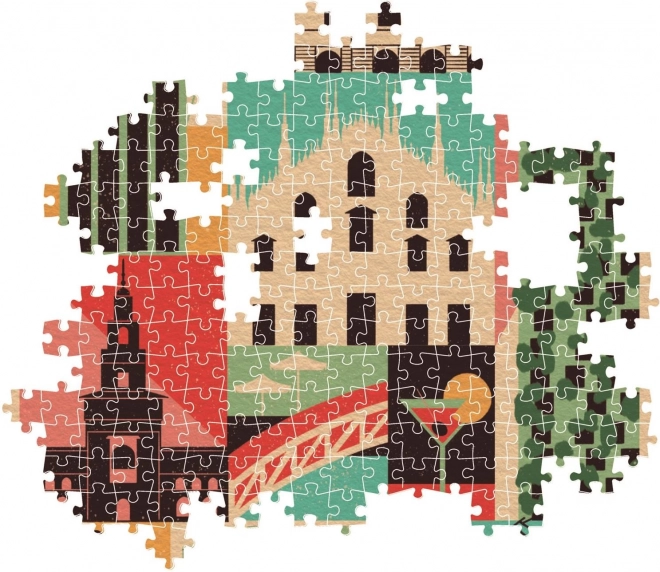 Clementoni Puzzle Style in der City: Mailand 1000 Teile