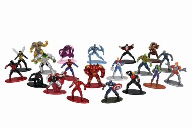 Marvel Metallische Sammelfiguren Nano 20 Stück, Wave 6