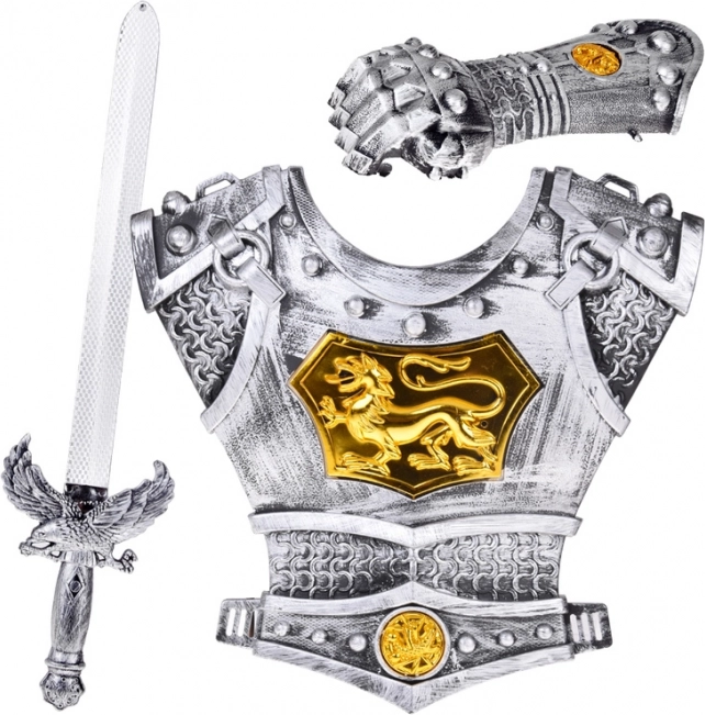 Rüstung für Ritter Rüstungs- und Schwertset