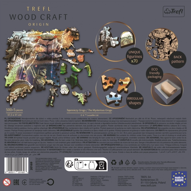 Holzpuzzle TREFL The Mandalorian: Geheimnisvoller Grogu