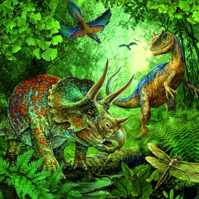 Ravensburger Dinosaurier Puzzle 3x49 Teile