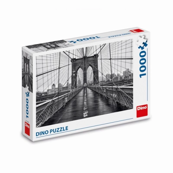 Dino Puzzle Schwarz-Weiß New York 1000 Teile