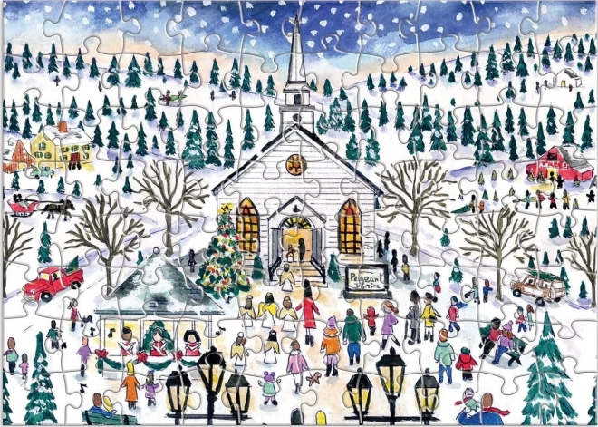 Galison Puzzle Adventskalender: 12 Weihnachtstage Puzzle