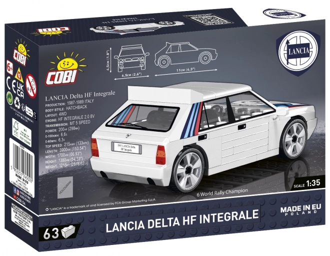 Lancia Delta HF Integrale Modellbausatz