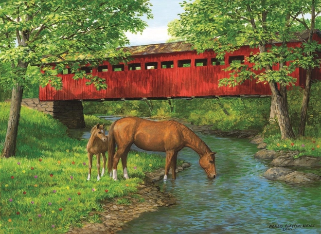 Eurographics Puzzle Brücke von Sweet Water 1000 Teile