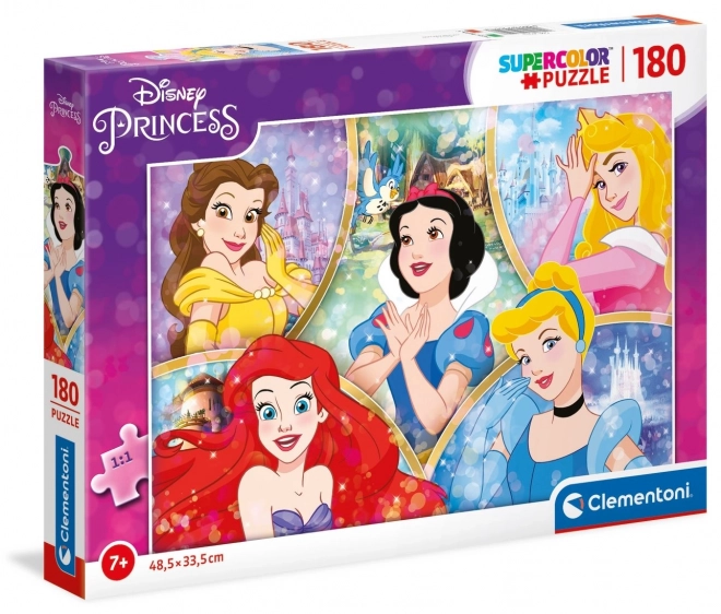 Bunter Disney Prinzessinnen Puzzle 180 Teile