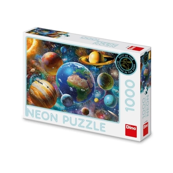 Leuchtpuzzle Planeten 1000 Teile