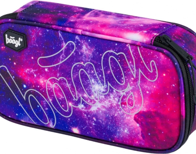 Schulset Baagl Galaxy: Rucksack, Federmäppchen, Beutel