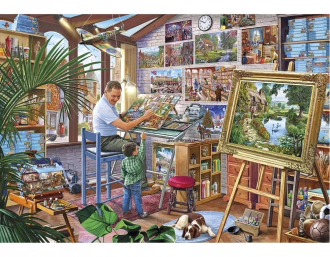 Kunstwerk Puzzle 2000 Teile