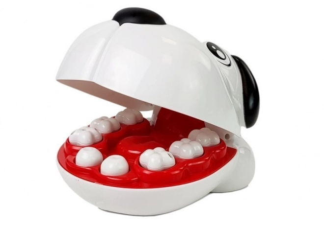 Dentistenspielzeug für Kinder - Hündchen mit Zahnreinigung