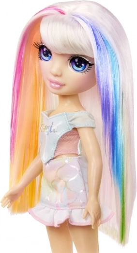 Langes Regenbogenhaar für endloses Styling