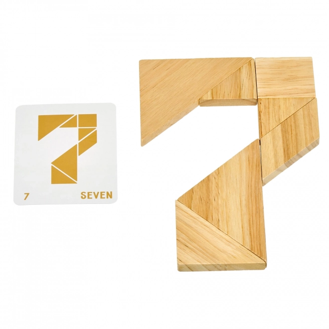 Tangram Holzspiel von Lucy & Leo