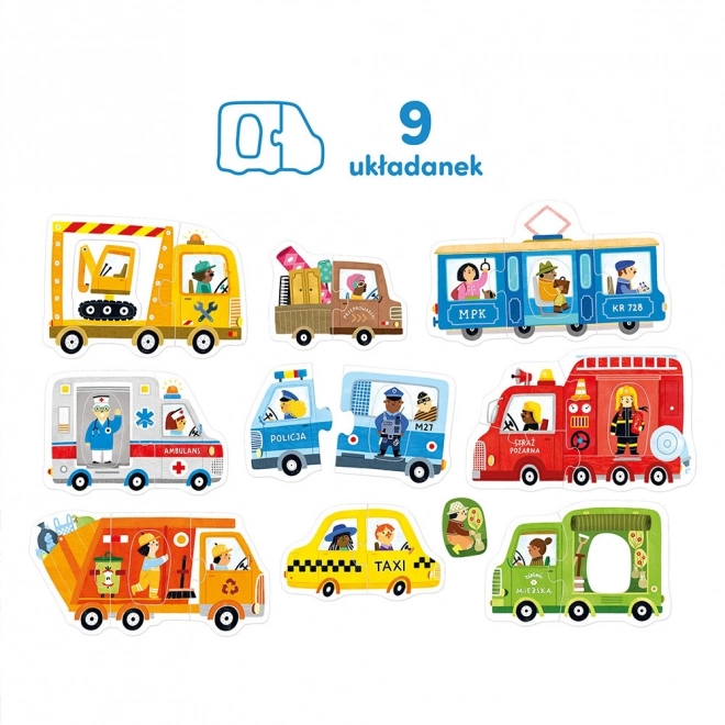 Erstes Puzzle - Fahrzeuge