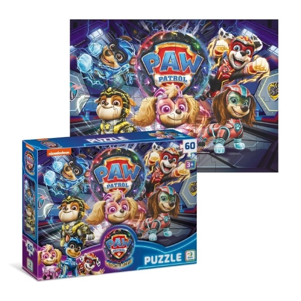 DODO Puzzle PAW Patrol: Der Mighty Film 60 Teile