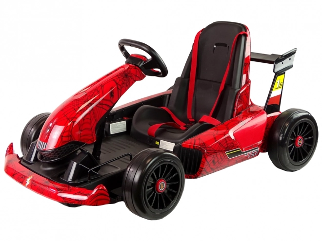 Gokart mit Batterie Rot Spider